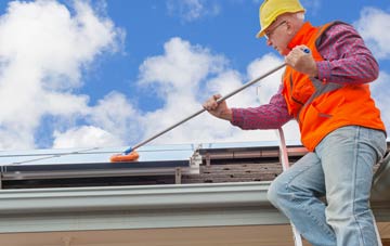 Lower Island soft wash roof cleaning